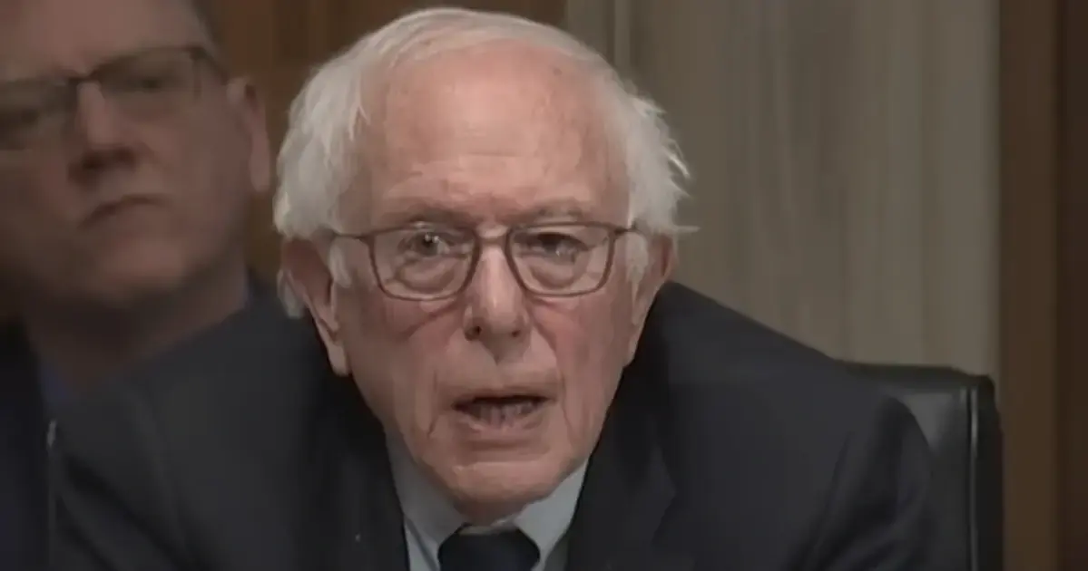 Sen. Bernie Sanders, I-Vt., speaks at RFK Jr.'s confirmation hearing. Credit: The Center Square.